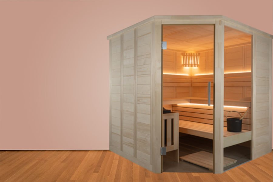 Saunamodell Alaska Corner