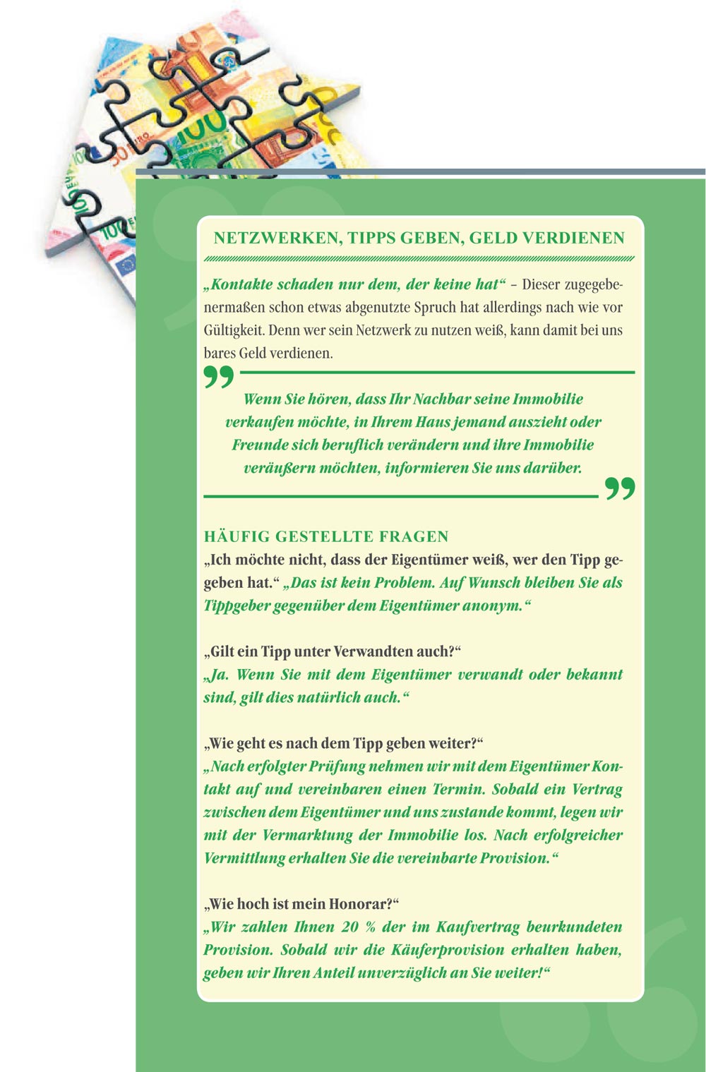 Makler M&uuml;nchen Weiterempfehlen